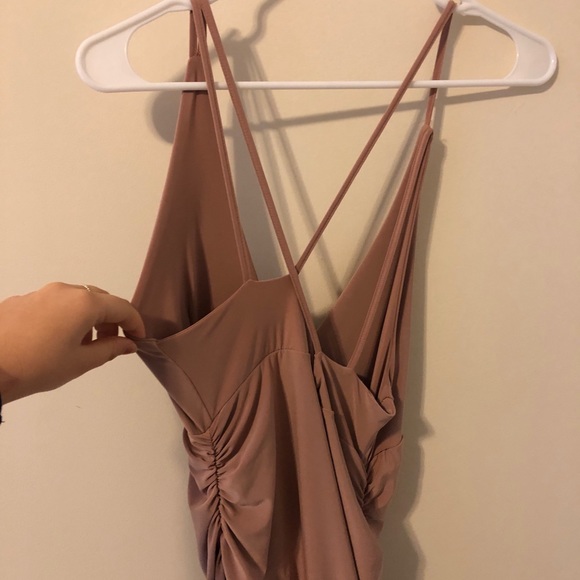 🔥HOST PICK🔥 Nude Dress - Picture 5 of 6